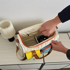 FitnessOnTheGo Spacious Travel Duffel for Workouts and Getaways